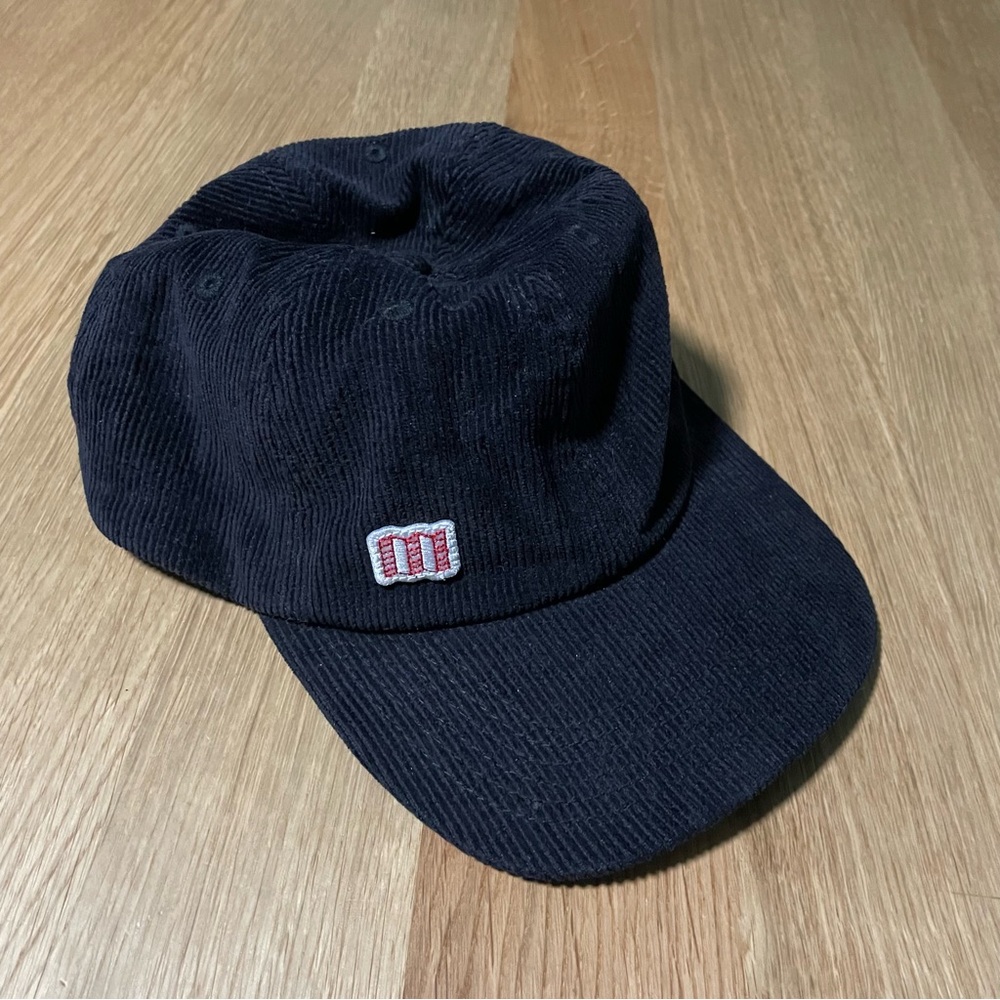 Topo Designs Black Corduroy Cap